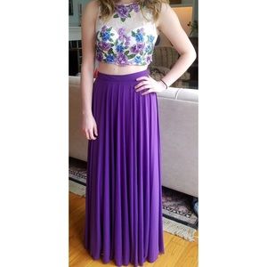 Two Piece Prom Dress